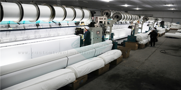 China Bulk microfiber towel Custom Towel Producer Workshop Oversized white towels Factory